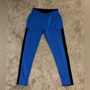 Nike women blue and black joggers size small